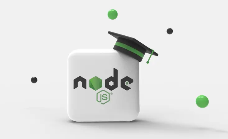 תמונה שבה יש קוביה שעליה יש את הסמל של Node.js